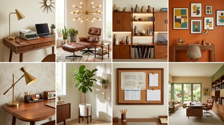 Mid-Century Modern Home Office
