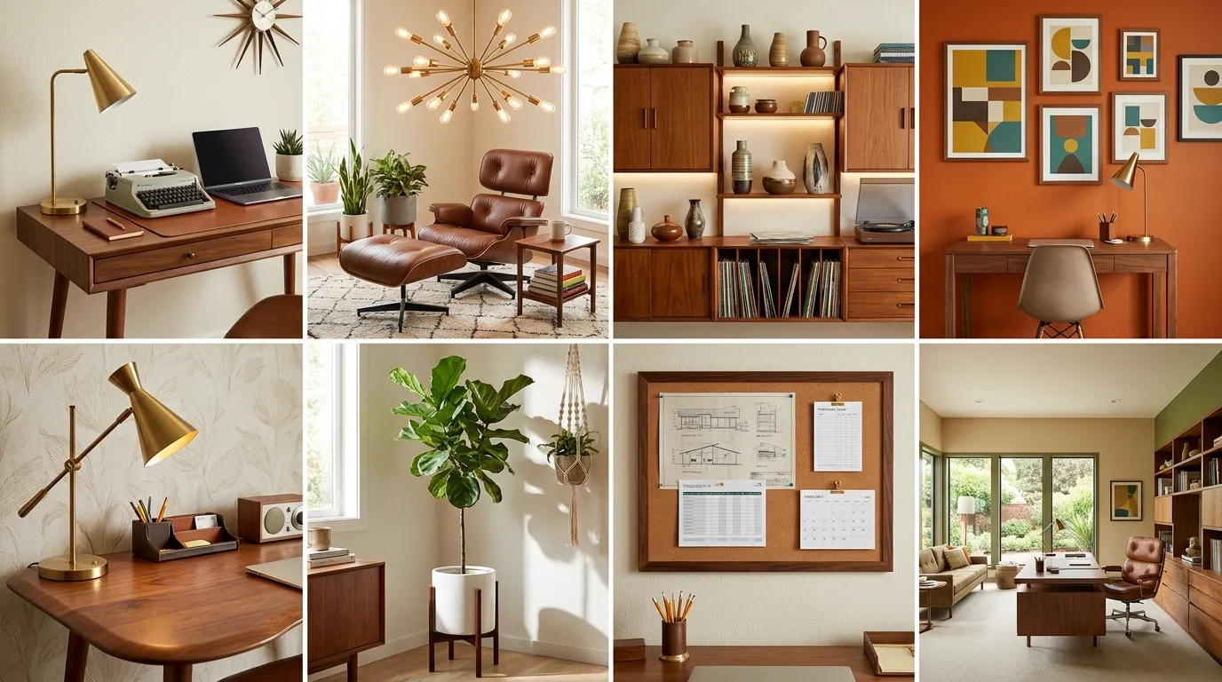 Mid-Century Modern Home Office