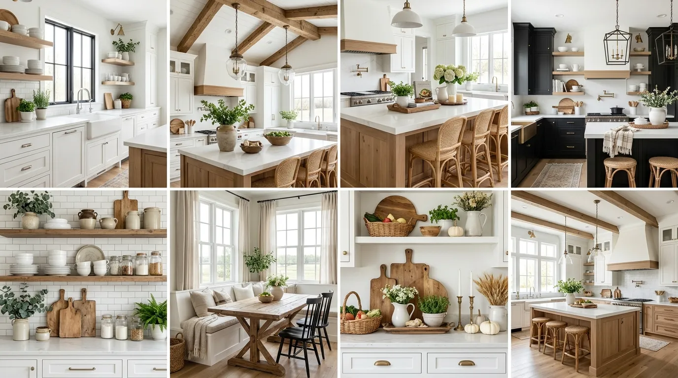 Modern Farmhouse Kitchen Decor Ideas