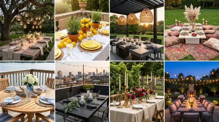 Outdoor Dining Area Ideas