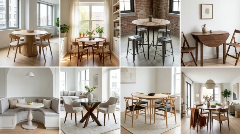 Round Wood Dining Table Ideas