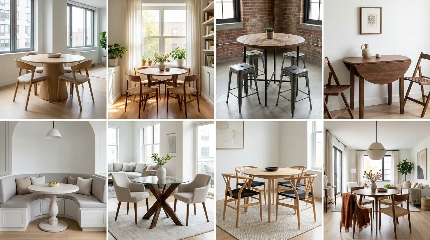Round Wood Dining Table Ideas
