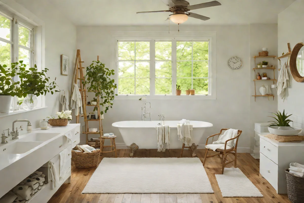 The Sunday Evening Pristine Canvas Cleanse - Bathroom Decor Ideas on a Tiny Budget