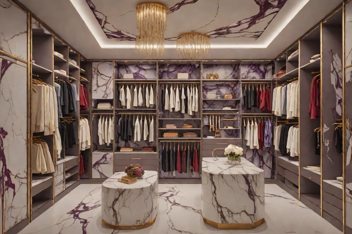 Monolithic Calacatta Viola Marble Wallpaper Backdrops Monolithic Calacatta Viola Marble Wallpaper Backdrops - Bedroom Closet Remodel Ideas