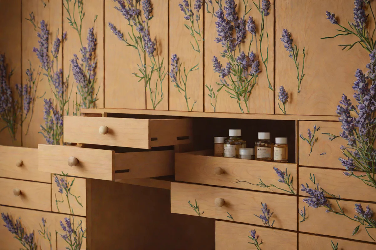 The Fragrant Scent-Scaping Cedar Wood Backing - Bedroom Closet Remodel Ideas