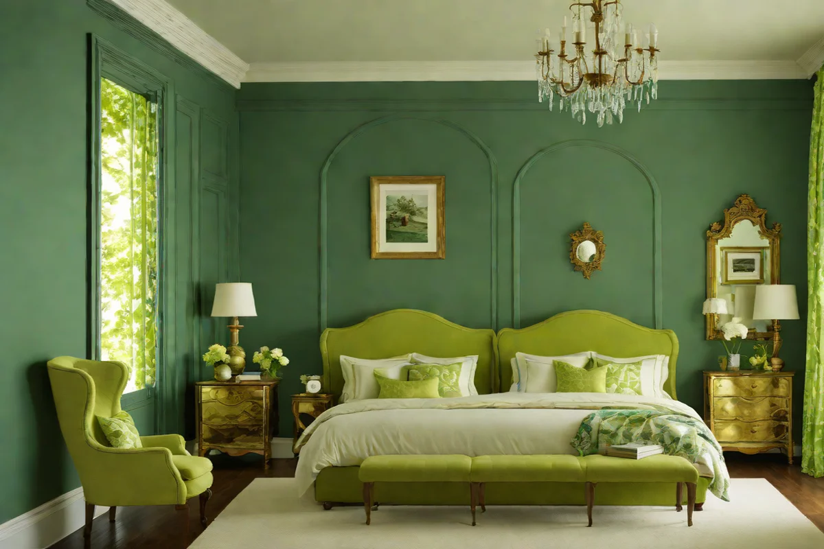 Monochromatic Color Drenched Alcove Reflectors Monochromatic Color Drenched Alcove Reflectors - Bedroom Mirror Placement Tips