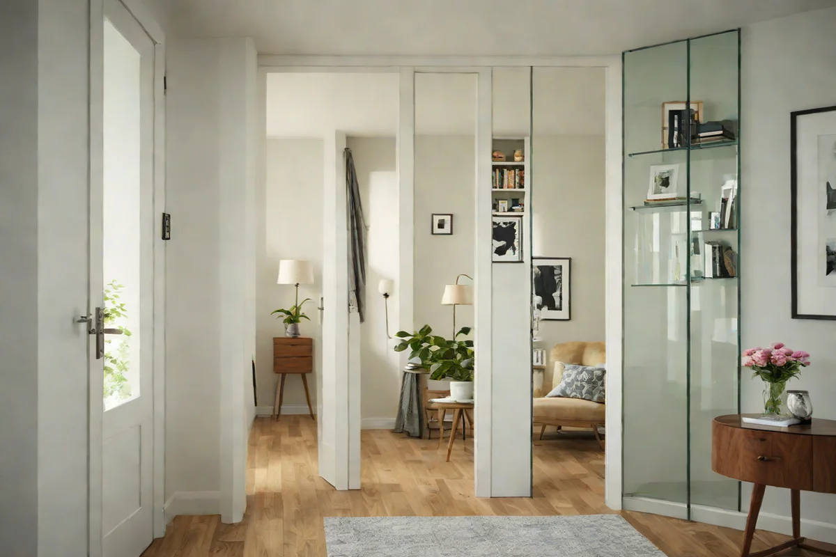 The Glass Entryway Door Panel Hack The Glass Entryway Door Panel Hack - Bedroom Mirror Placement Tips
