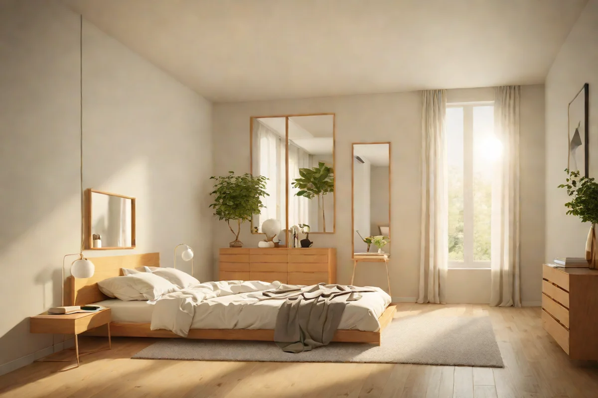 The 90-Degree Lateral Wall Angle The 90-Degree Lateral Wall Angle - Bedroom Mirror Placement Tips