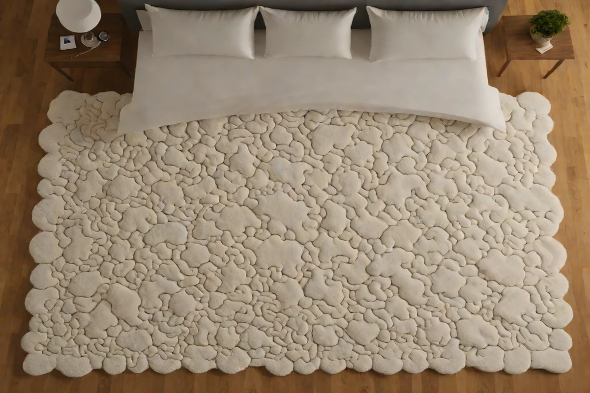 Hand-Tufted Abstract Cloud Rugs Hand-Tufted Abstract Cloud Rugs - Best Bedroom Rugs