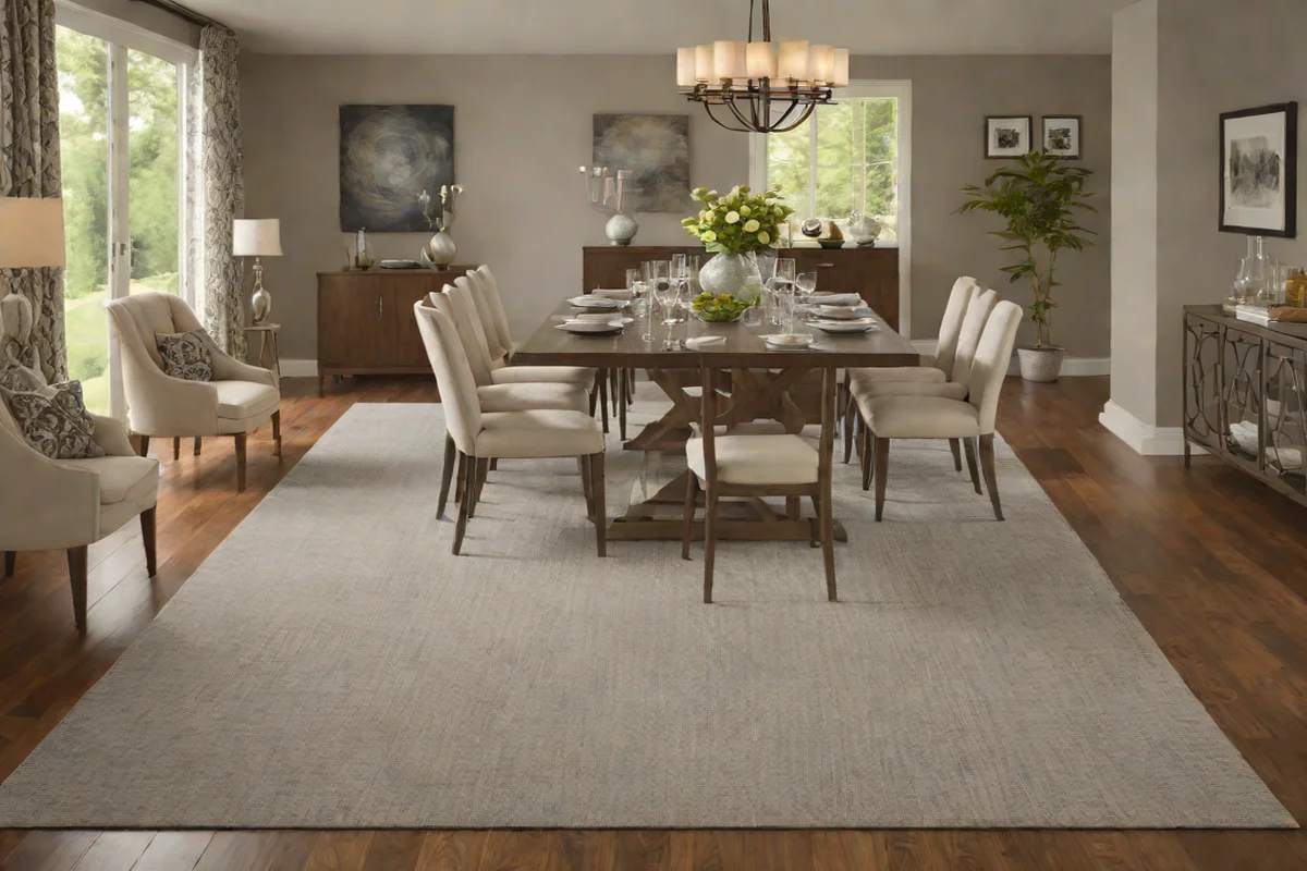 Karastan Elements Titanium Low-Pile Rug - Best Dining Room Rugs