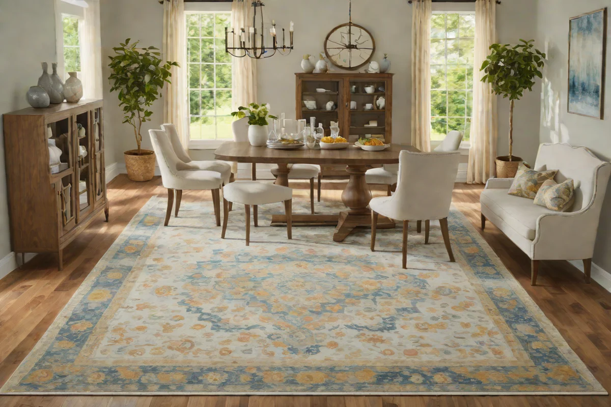Loloi Rugs II Skye Collection Traditional Power-Loomed Rug - Best Dining Room Rugs