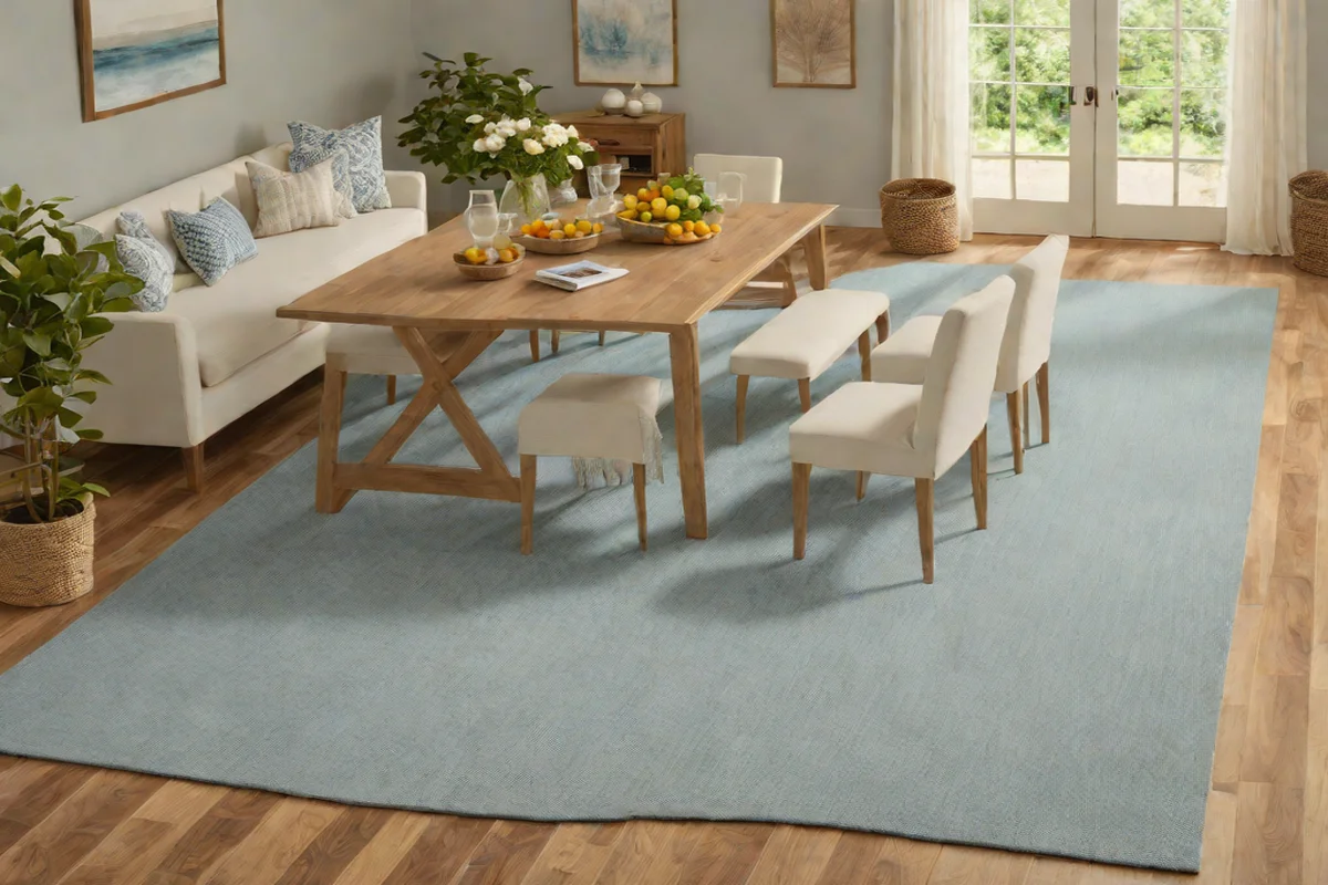 Jaipur Living Coastal Lagoon Flat-Woven Rug - Best Dining Room Rugs