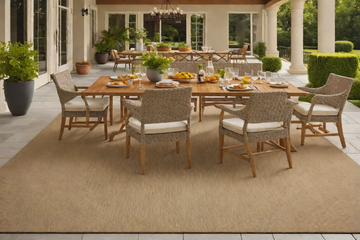 Cold Picard Performance Flat-Woven Sisal Rug - Best Outdoor Rugs