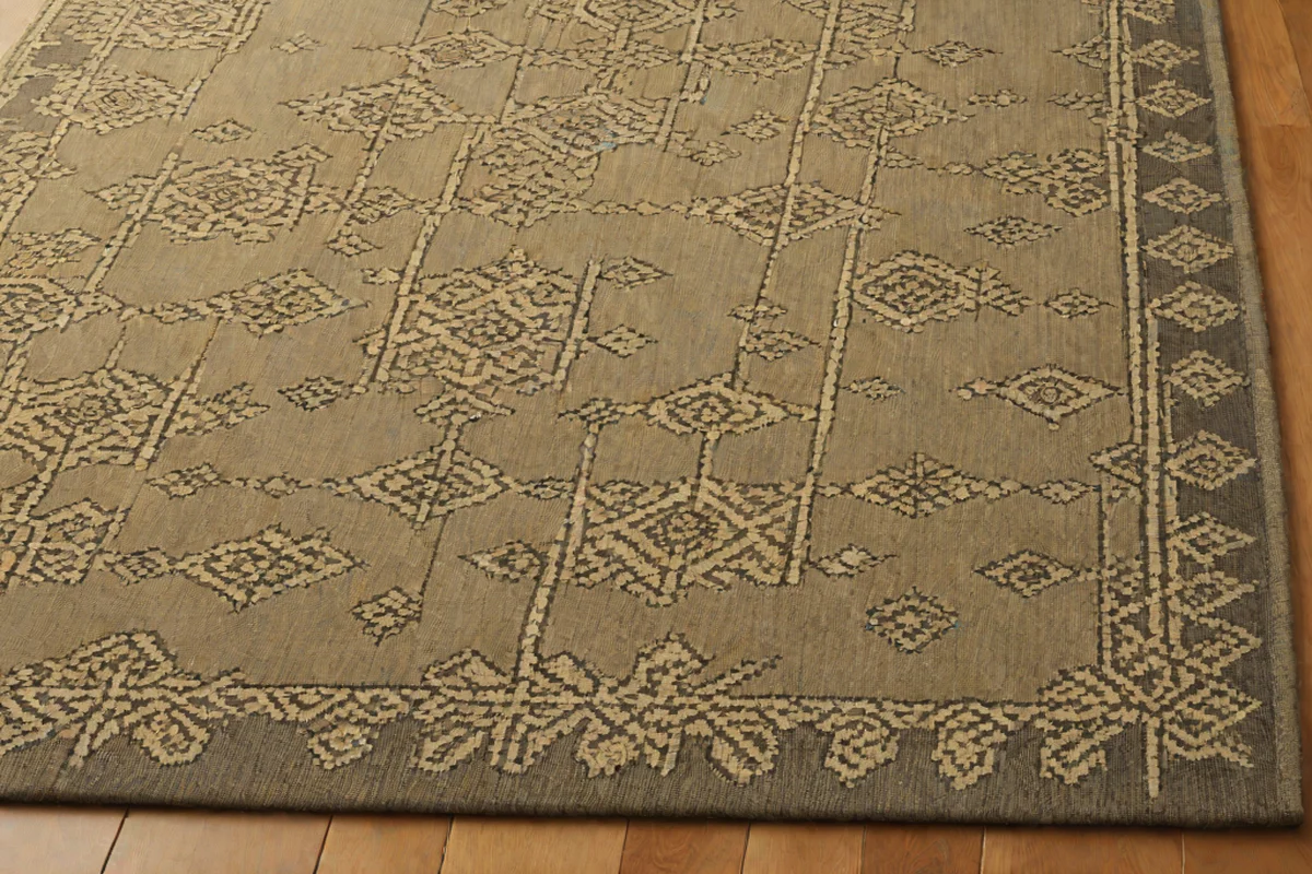Crate & Barrel Reversible Flat-Weave Outdoor Kilim - Best Outdoor Rugs