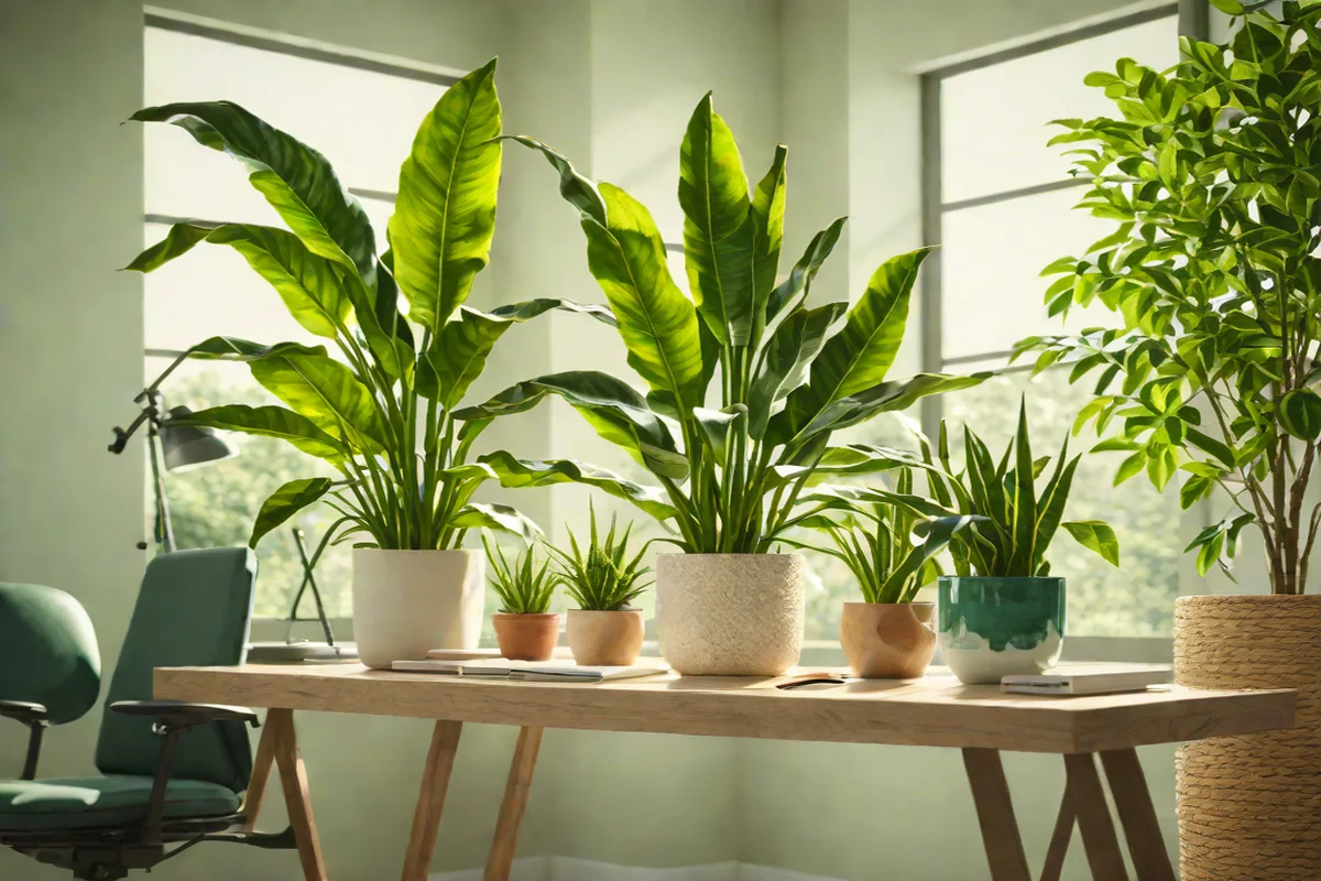 Biophilic Connection via Low-Maintenance Greenery - Dorm Room Decorating Ideas