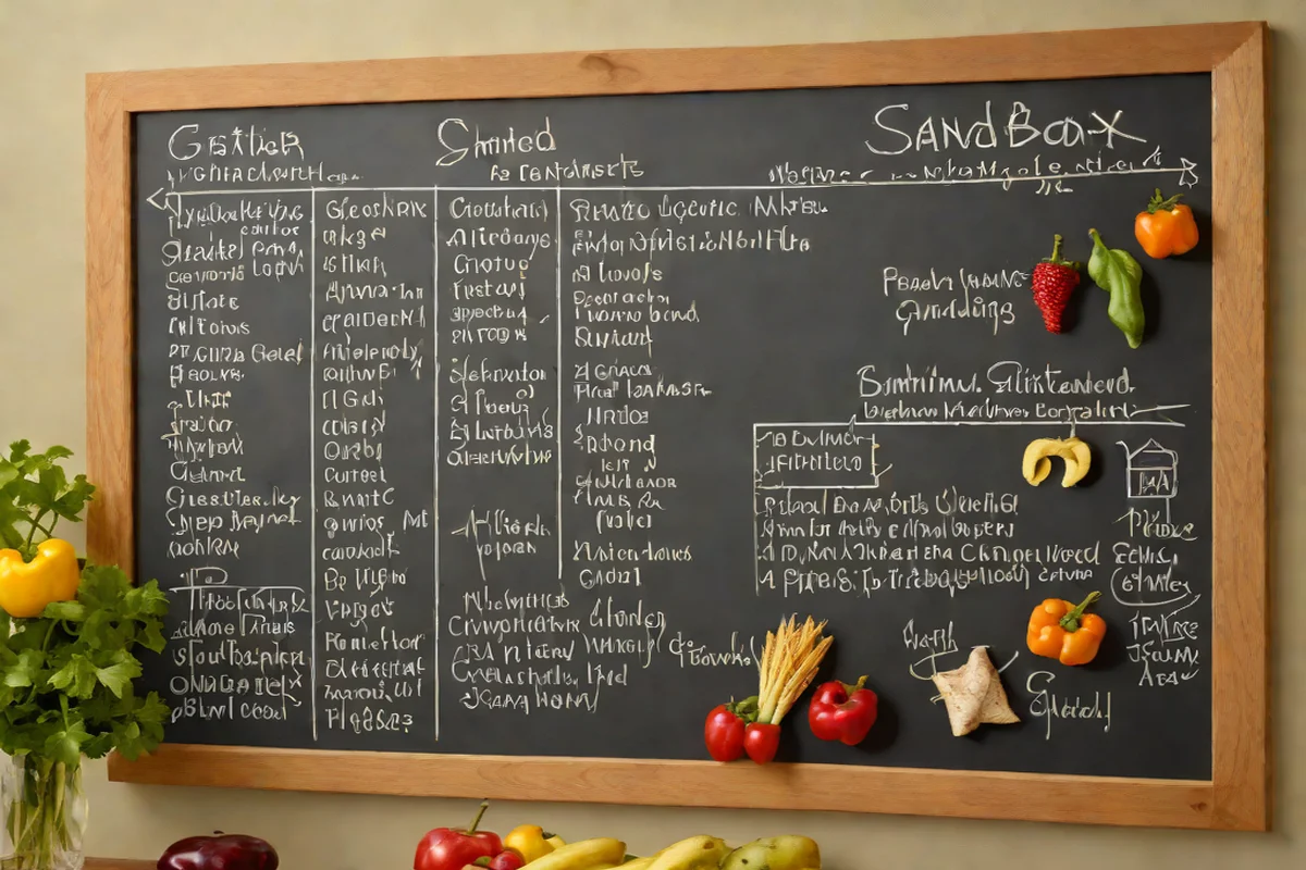 The Visual Sandbox Recipe Slate Board The Visual Sandbox Recipe Slate Board - Farmhouse Kitchen Decor Ideas