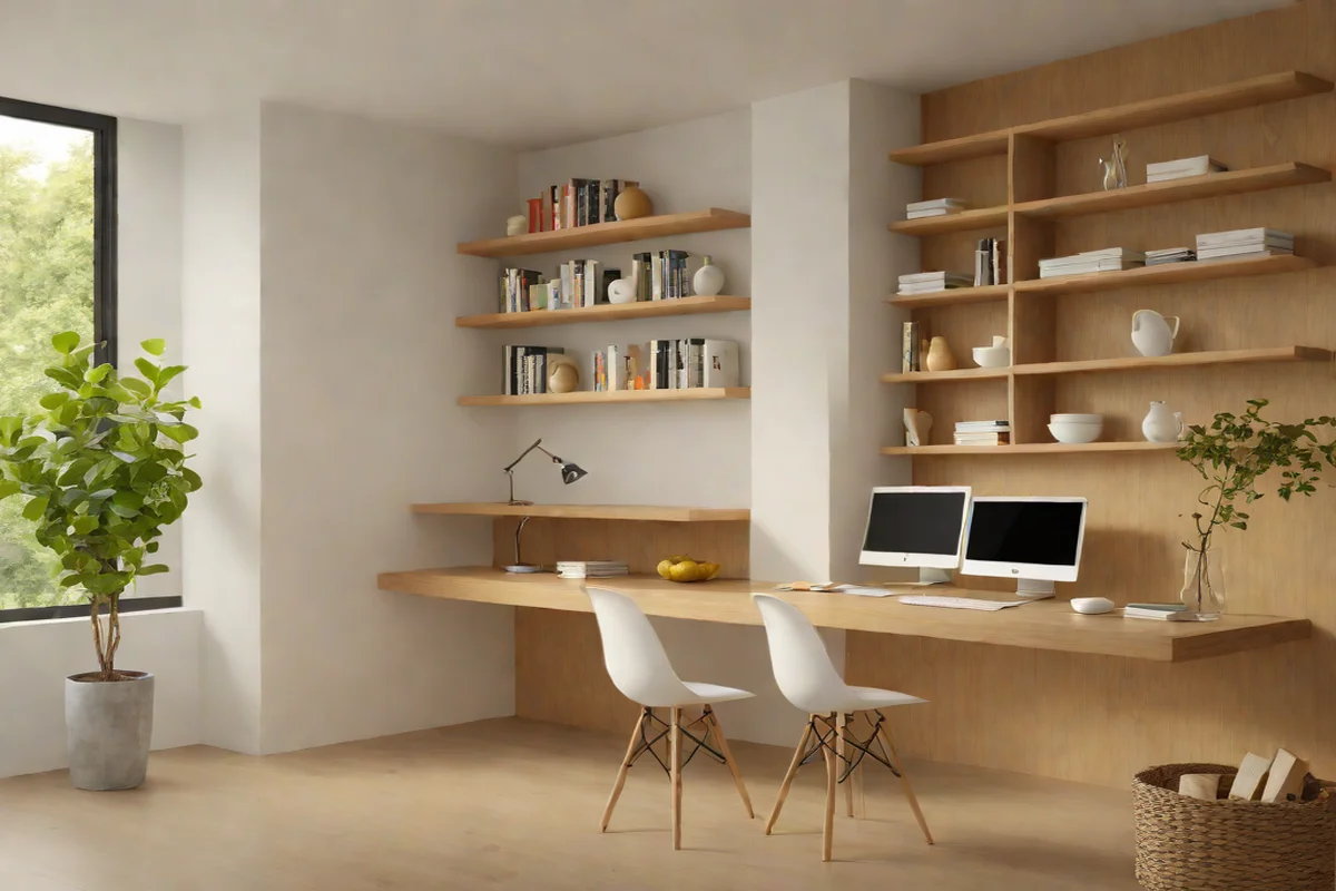 Asymmetric Floating Baking Desk Alcoves Asymmetric Floating Baking Desk Alcoves - Farmhouse Kitchen Decor Ideas