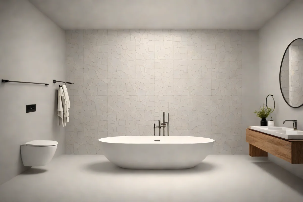 Minimalist Matte White Solid-Surface Ovals Minimalist Matte White Solid-Surface Ovals - Freestanding Tub Ideas