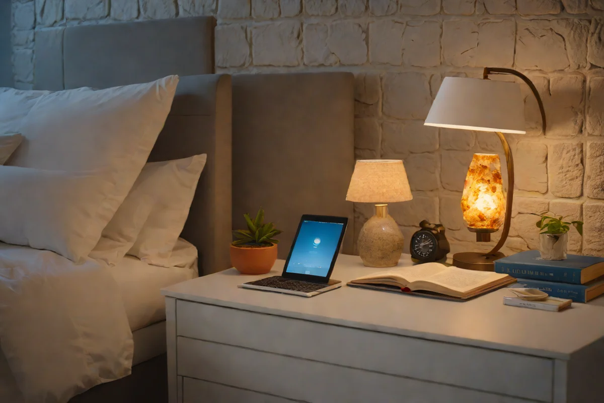 Circadian-Adaptive Smart Lighting Accents - Guest Bedroom Refresh Ideas