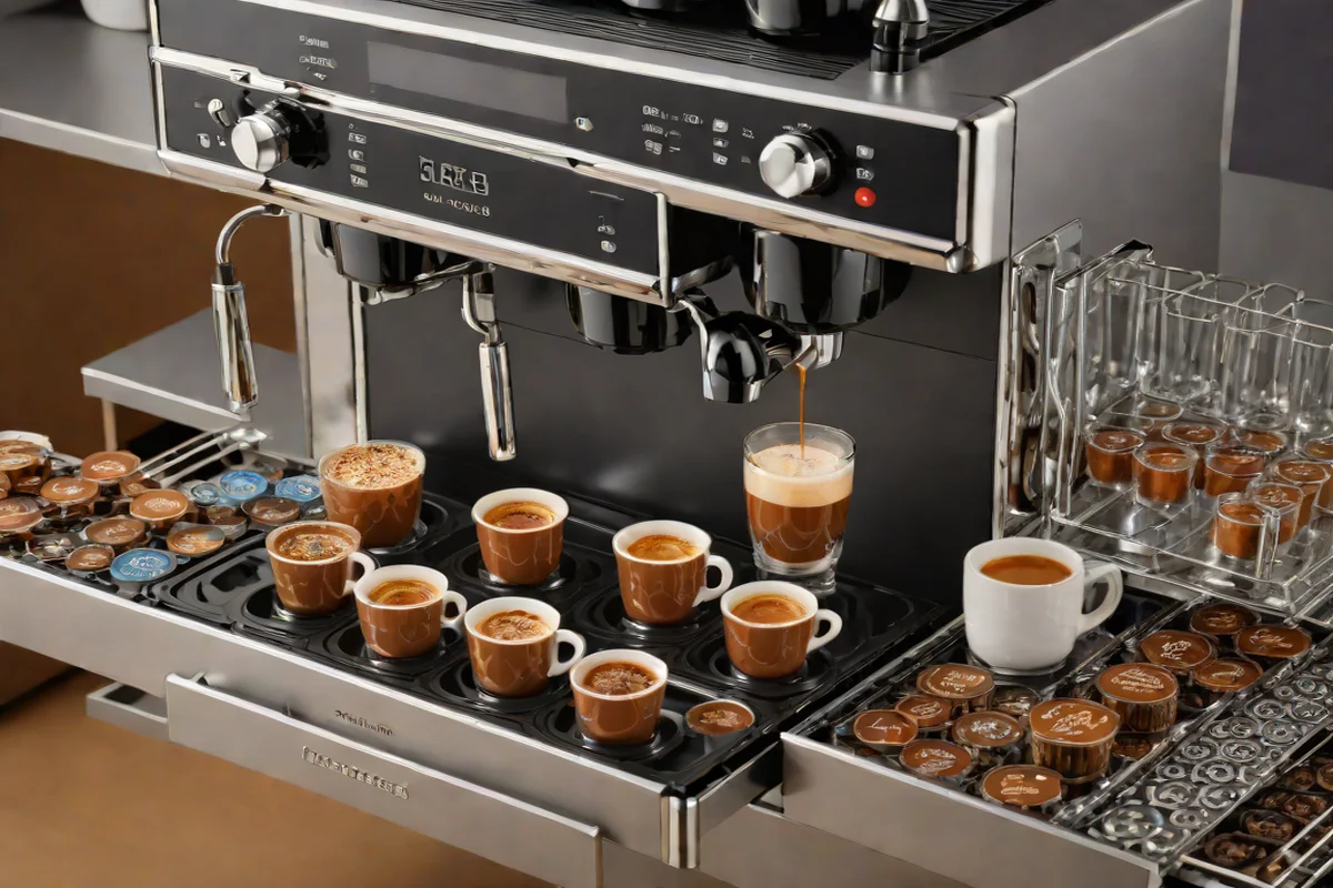 Floating Under-Counter K-Cup Matrices - Kitchen Drawer Organization Hacks