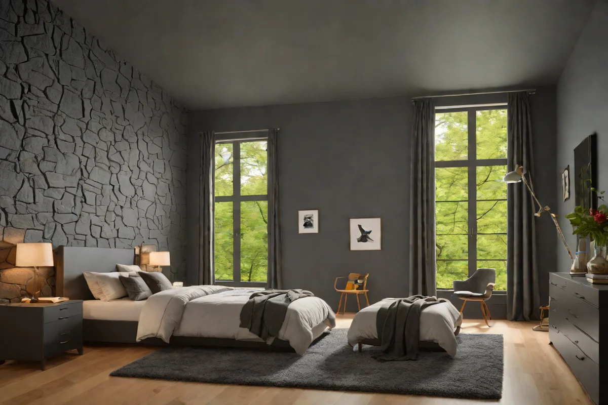 Monolithic Charcoal Slate Color Drenching Monolithic Charcoal Slate Color Drenching - Little Boy Bedroom Ideas