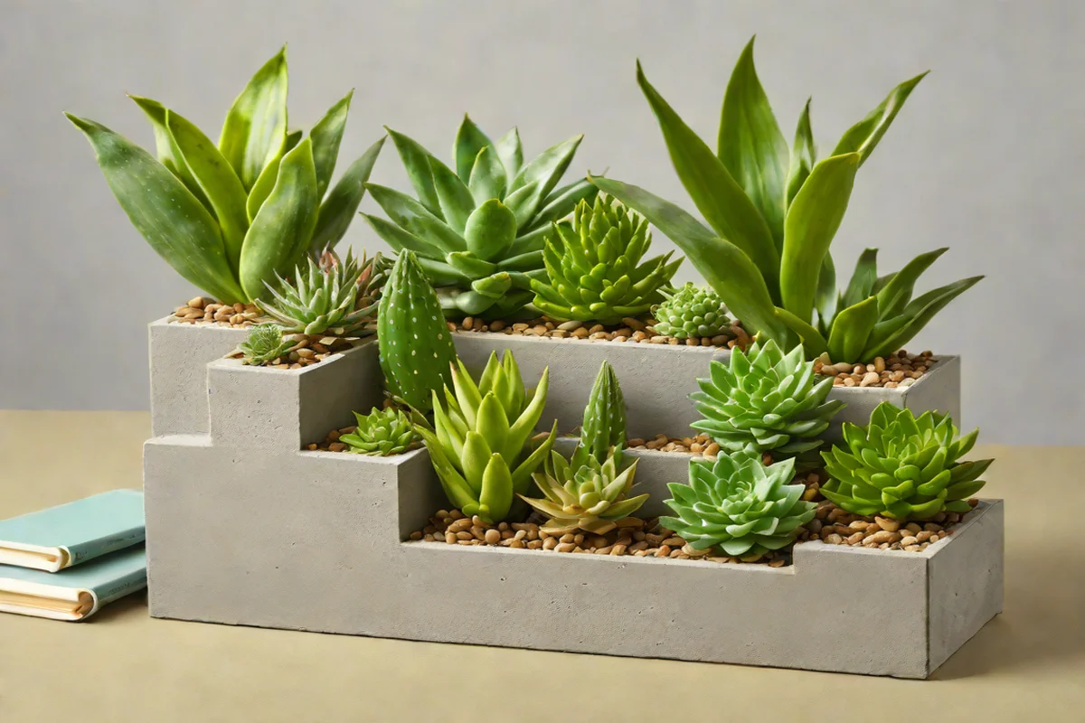 Monolithic Raw Concrete Planter Insets Monolithic Raw Concrete Planter Insets - Little Boy Bedroom Ideas