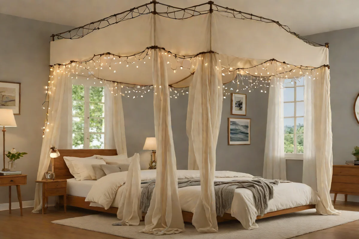 Over-the-Bed Drop-Down Tent Canopies Over-the-Bed Drop-Down Tent Canopies - Little Boy Bedroom Ideas