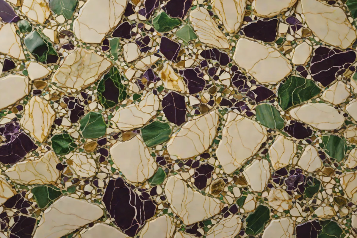 Breccia Capraia Bold Fragmented Inlays - Marble Countertop Inspiration