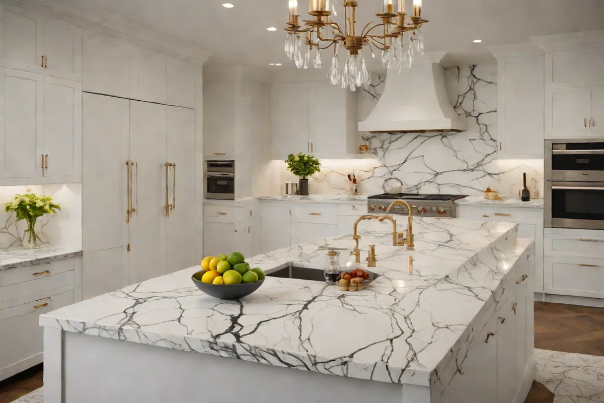 Statuario Elite Premium White Focus - Marble Countertop Inspiration