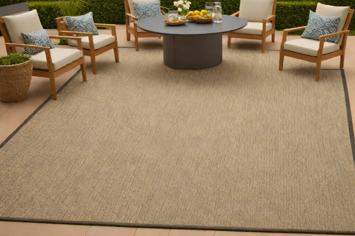 Layered Dual-Texture Low-Pile Foundations Layered Dual-Texture Low-Pile Foundations - Outdoor Dining Area Ideas