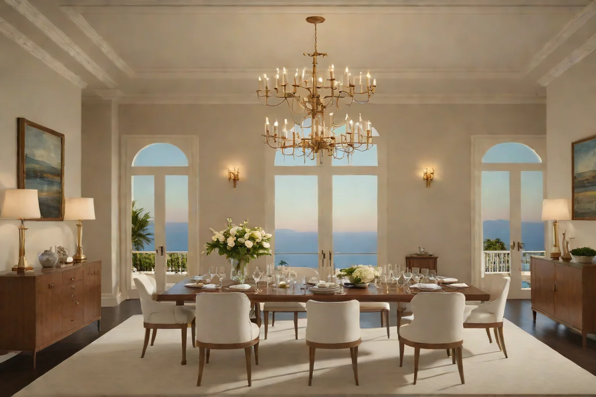 The Sunday Evening Pristine Canvas Cleanse - Style a Dining Room Credenza