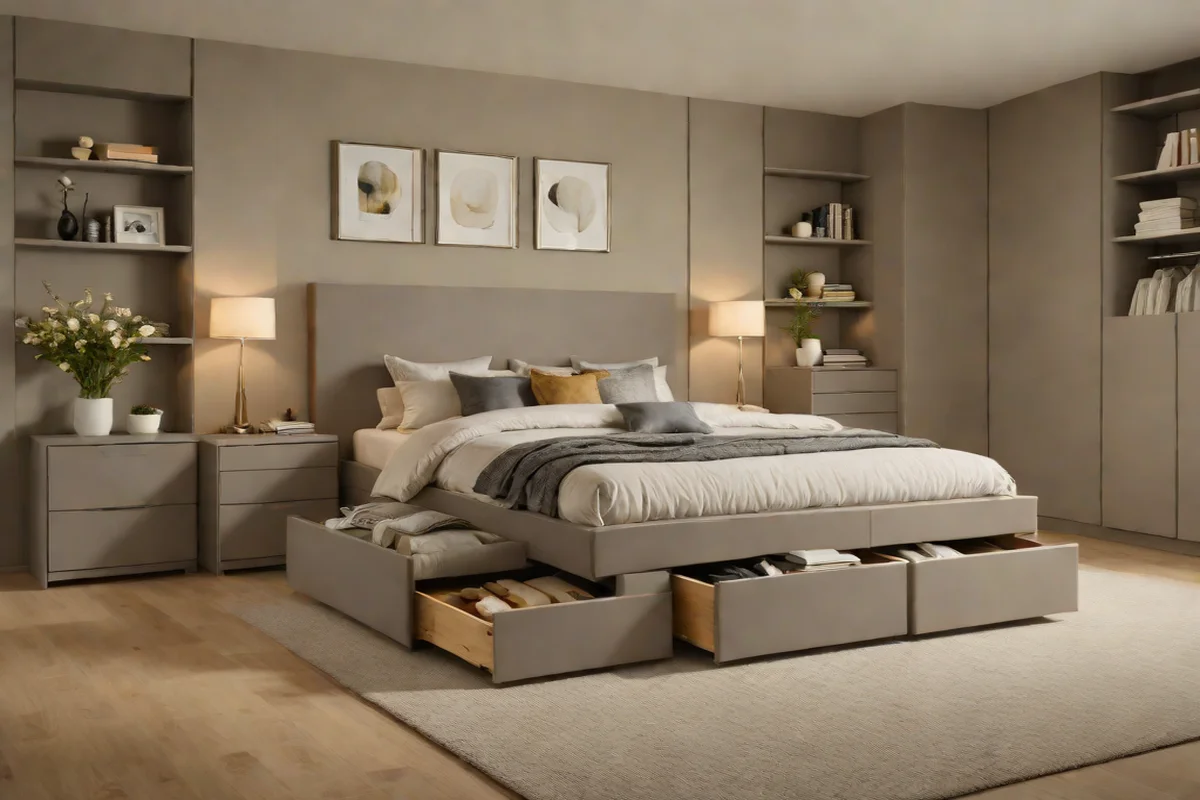 Monochromatic Color Drenched Storage Plinths Monochromatic Color Drenched Storage Plinths - Under-Bed Storage Hacks