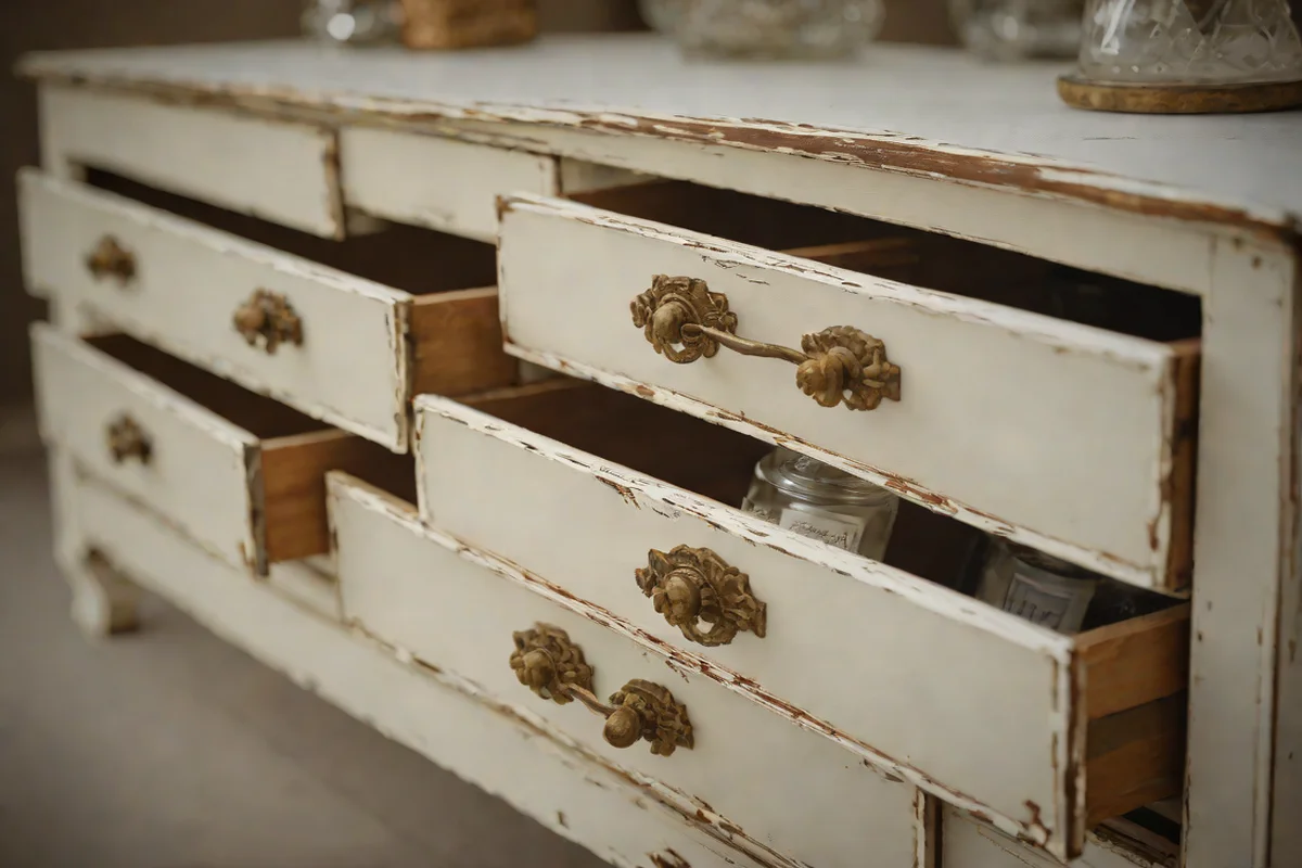 Upcycled Antique Window Frame Drawers Upcycled Antique Window Frame Drawers - Under-Bed Storage Hacks