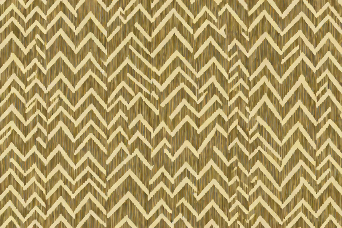 Symmetrical Vertical Stacked Chevron Weaves - Wallpaper Ideas for Powder Rooms