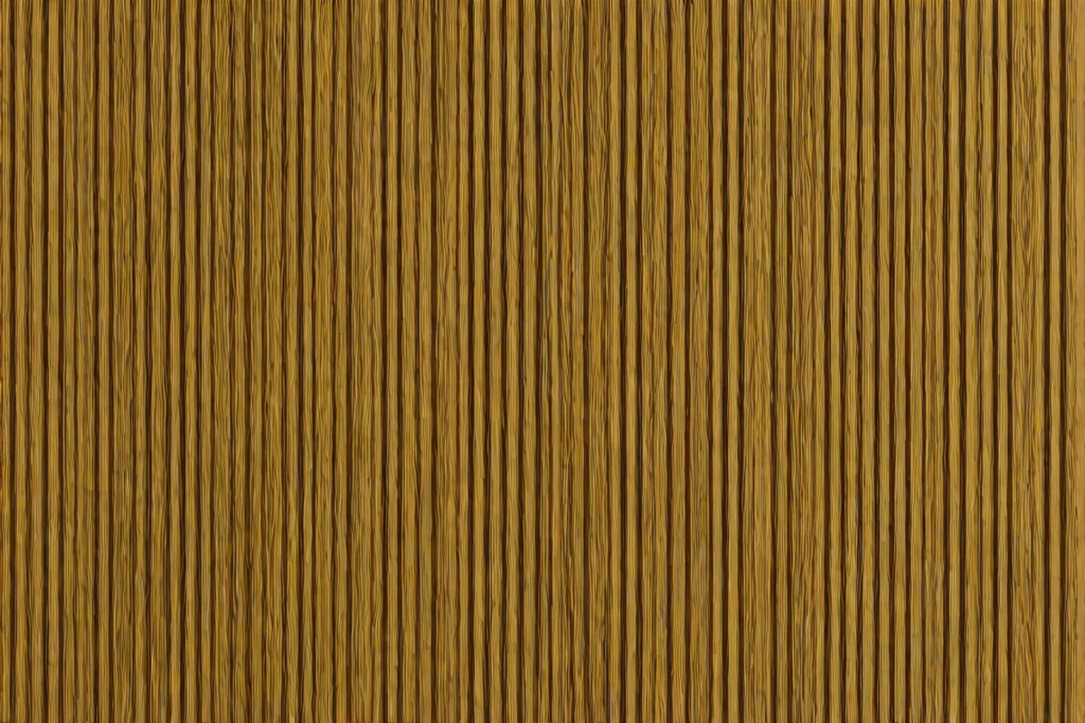 Low-Profile Fluted Wood Slat Overlays - Wallpaper Ideas for Powder Rooms