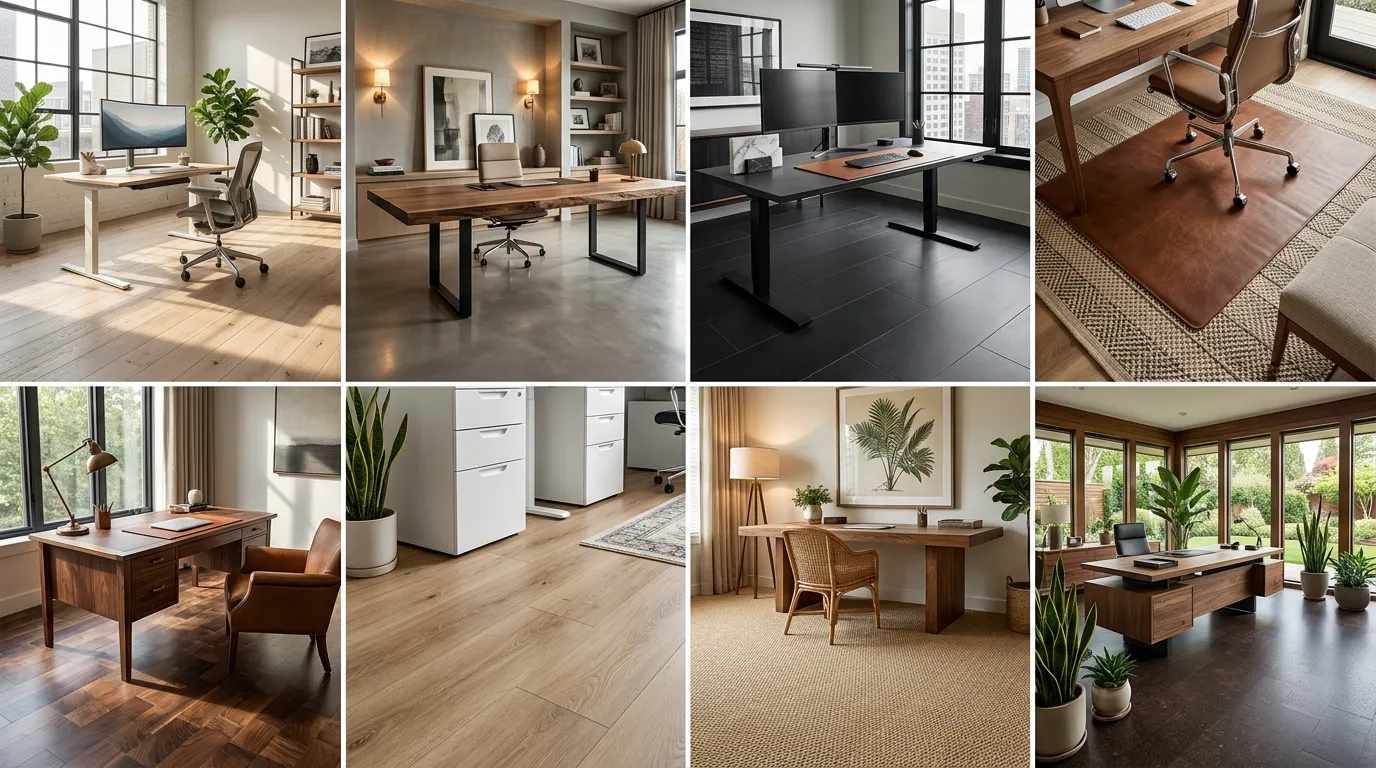 Best Flooring Options for a Durable Workspace