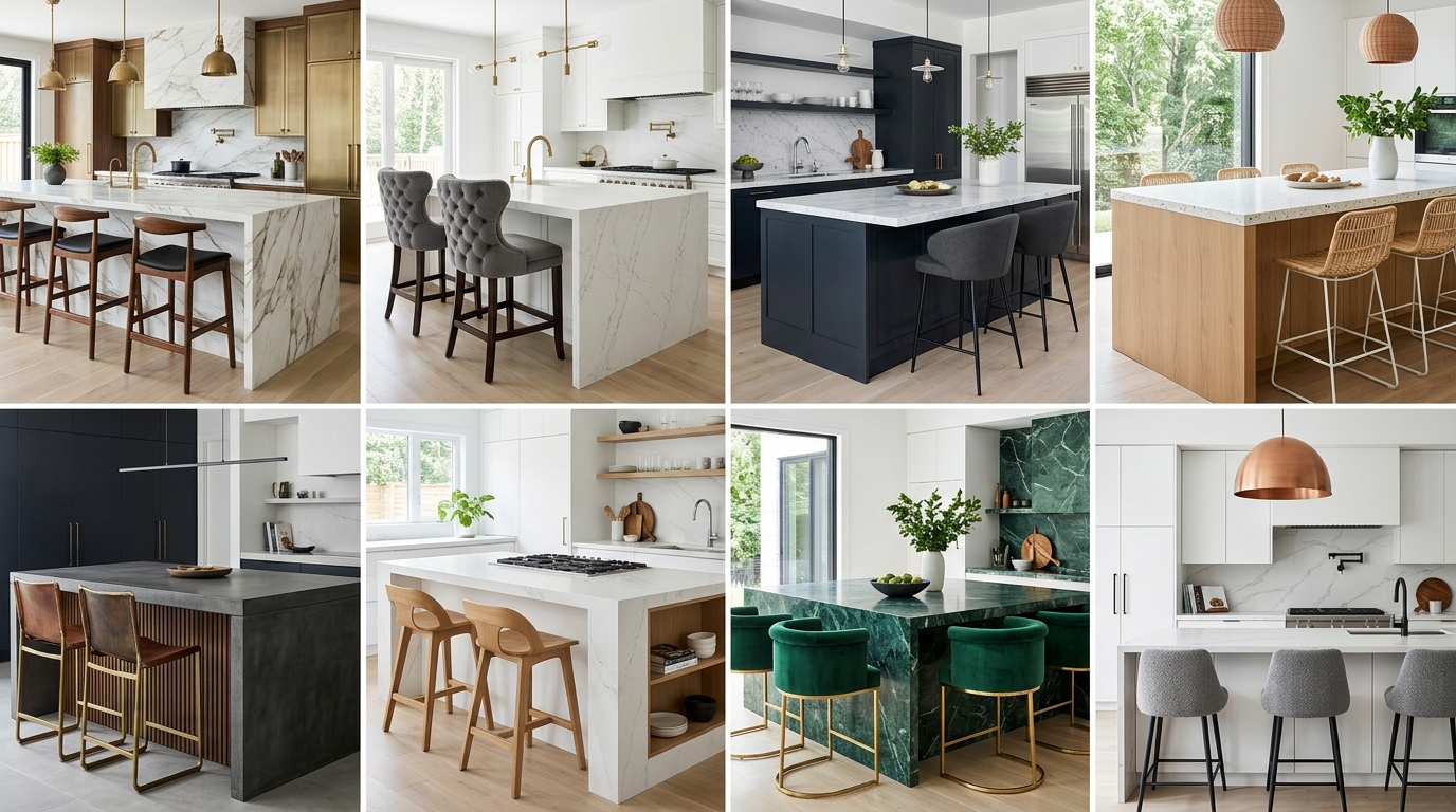 Kitchen Bar Stool & Seating Ideas