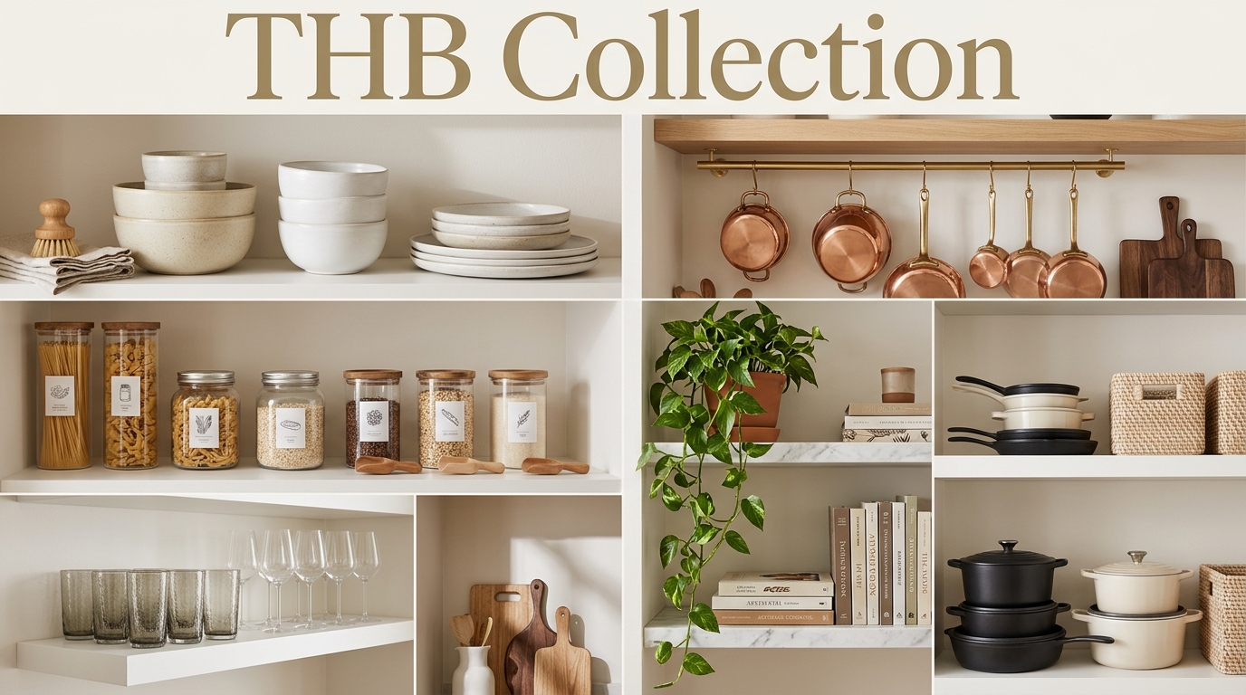 Kitchen Shelf Styling Ideas