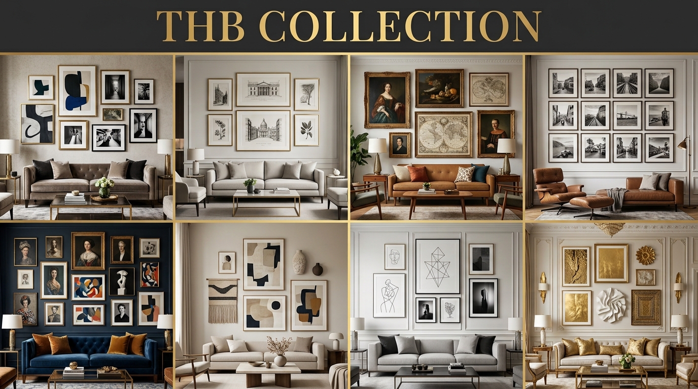Living Room Gallery Wall Ideas