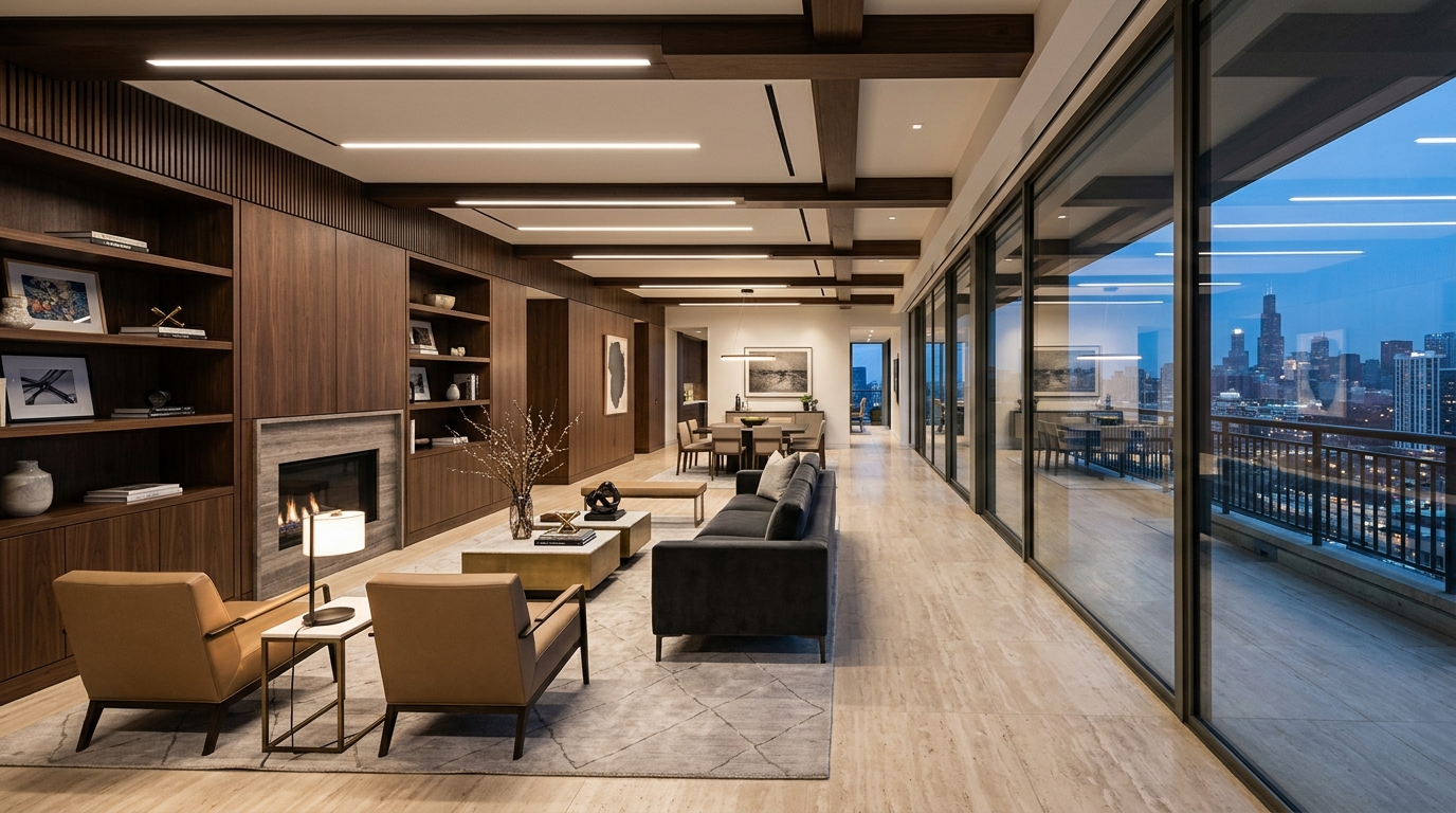 Align the Furniture Parallel to the Longest Wall