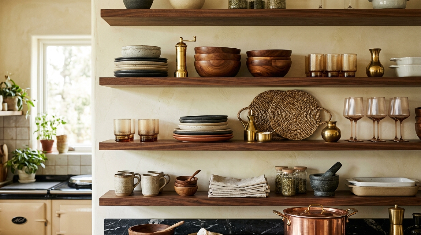 Anchor With Heavier Items on the Bottom Shelf