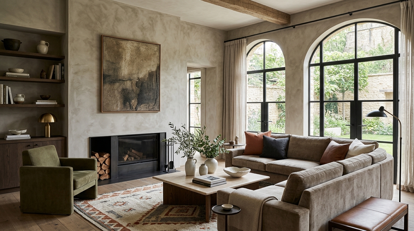 Apply Limewash and Roman Clay Wall Treatments