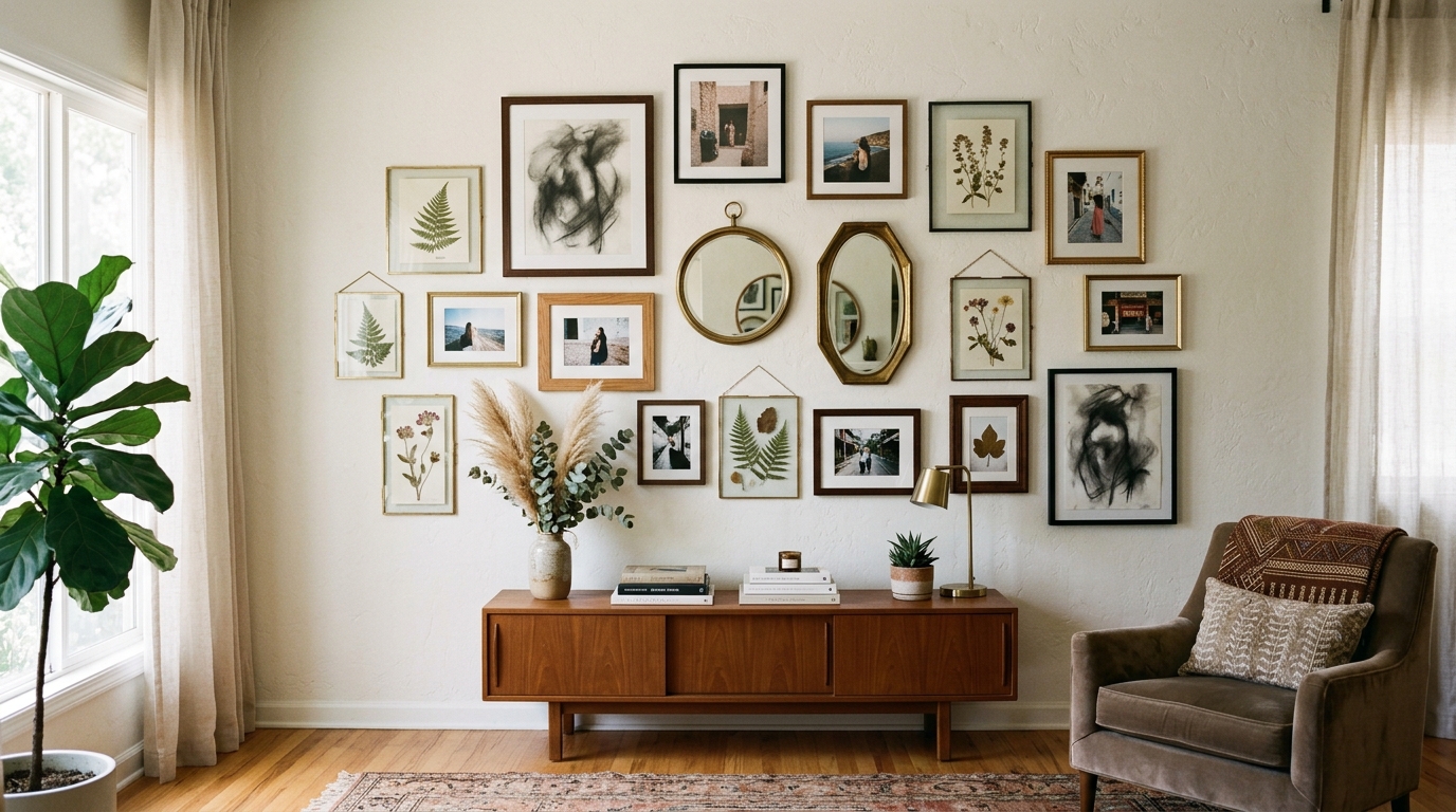 Asymmetric Gallery and Art Displays