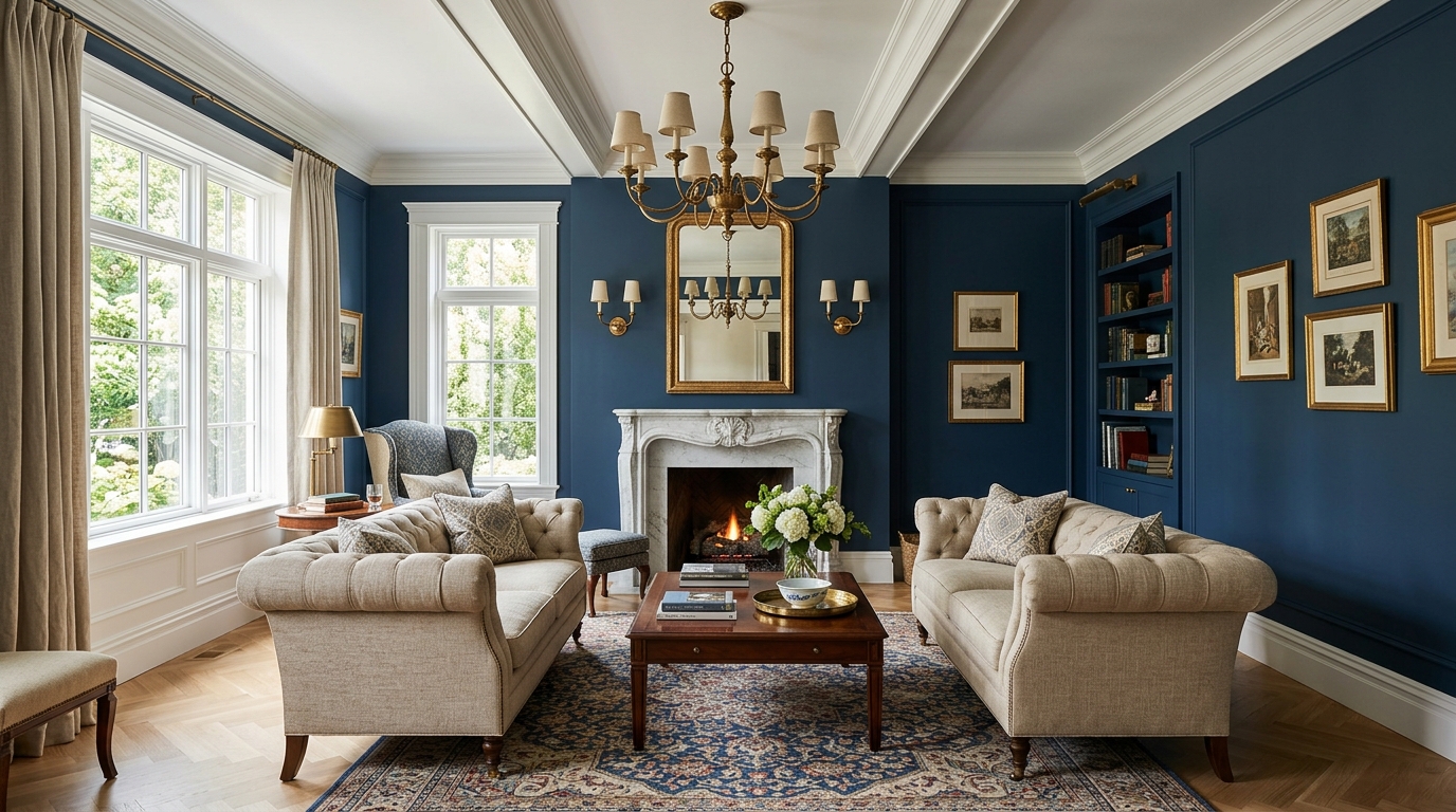 Benjamin Moore Hale Navy (HC-154)