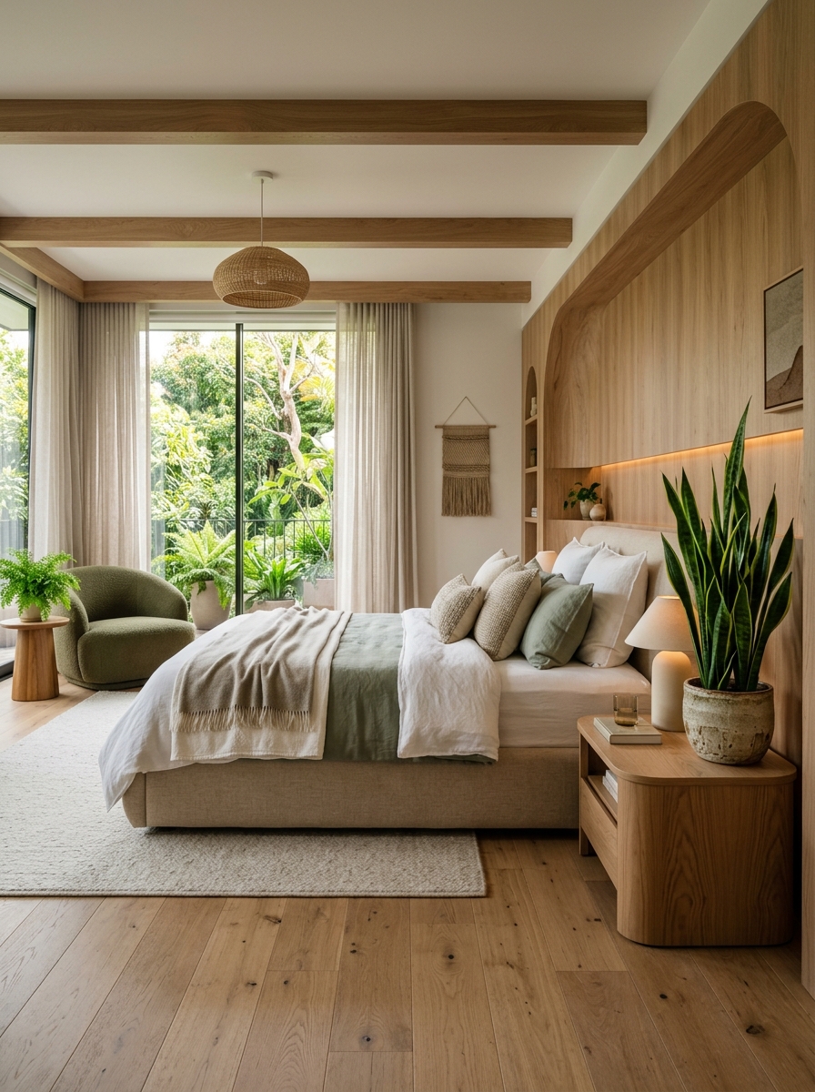 Biophilic Elements and Organic Flow