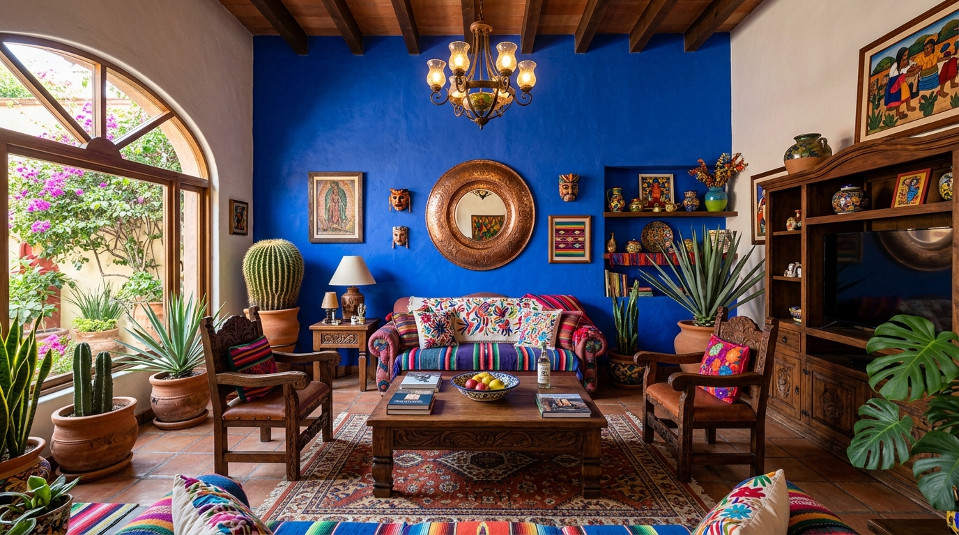Brightly Colored Accent Walls
