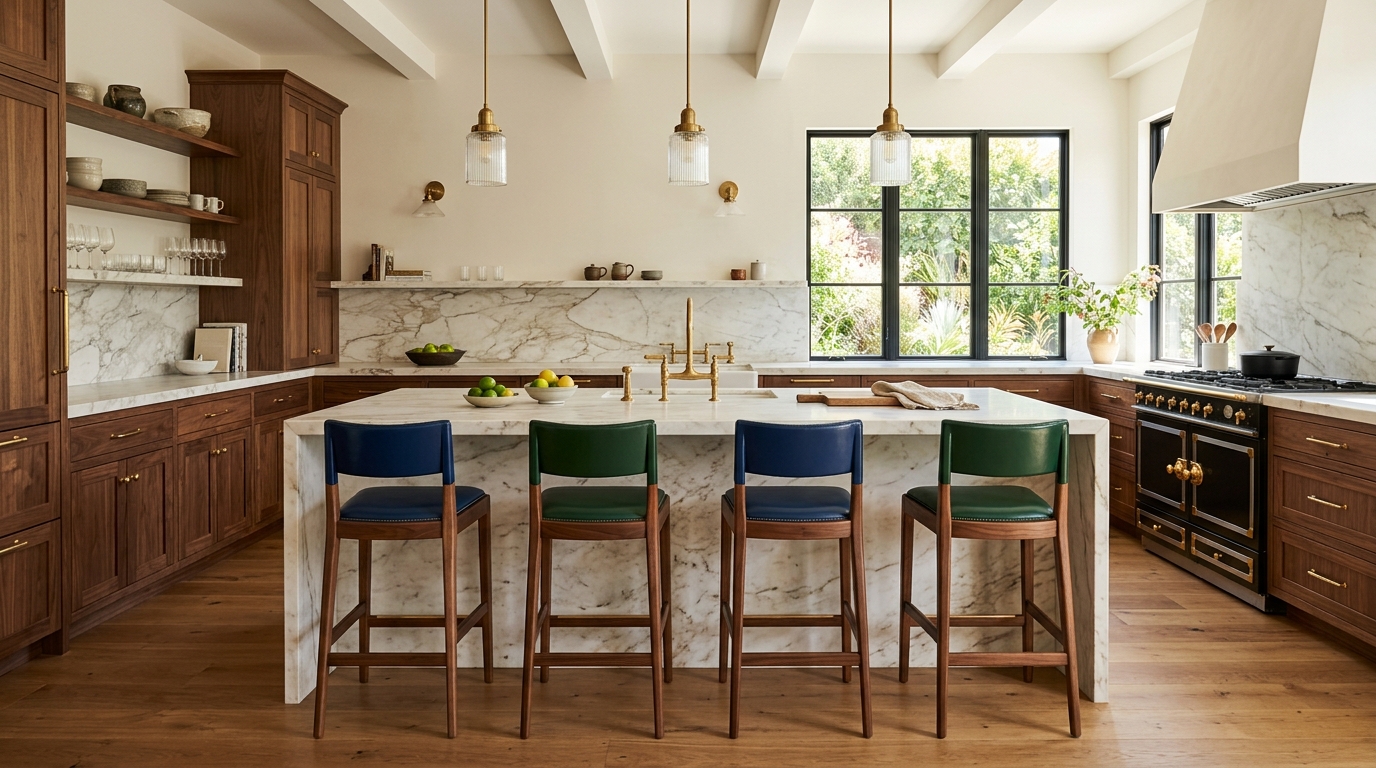 Bring in Pops of Color With Painted Wood Frames