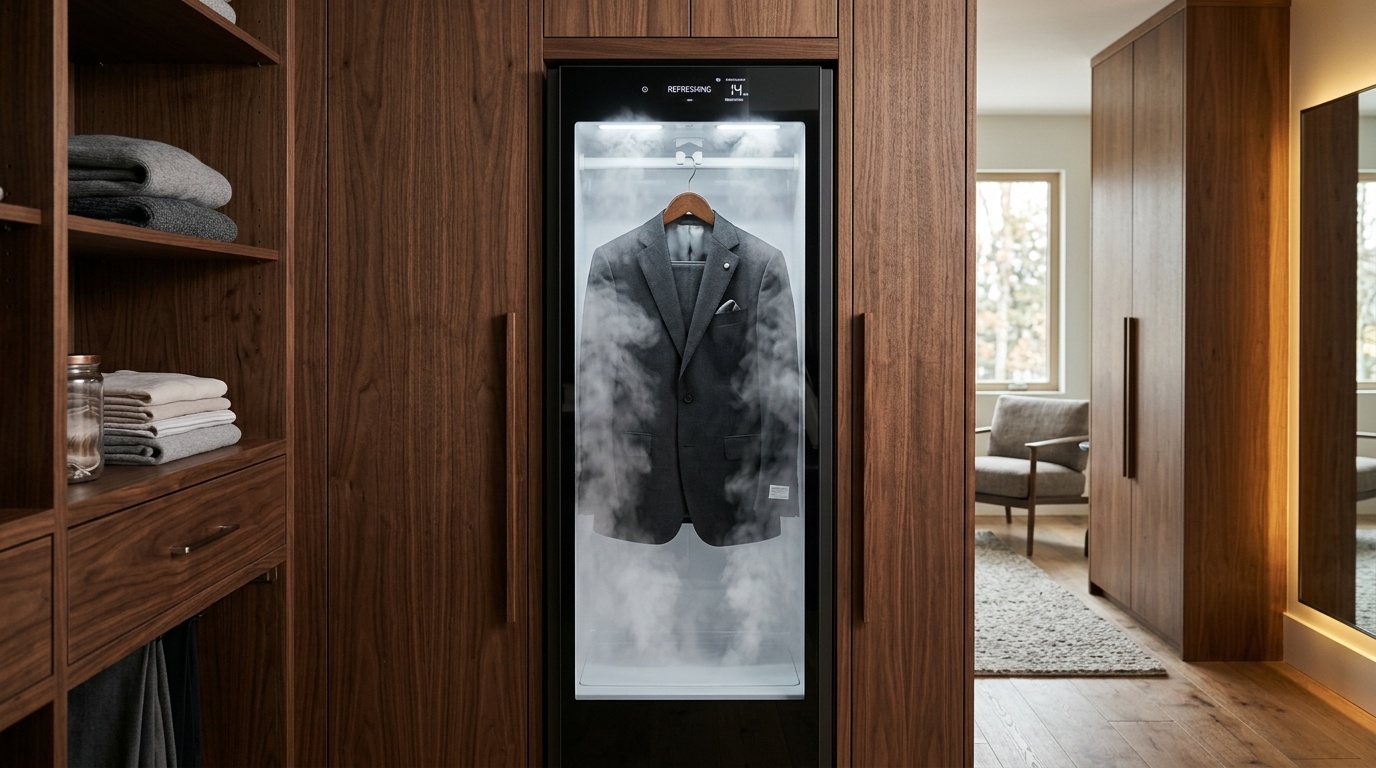 Built-In Steamer Closets