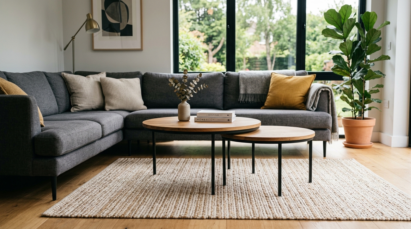Circular Nesting Coffee Tables