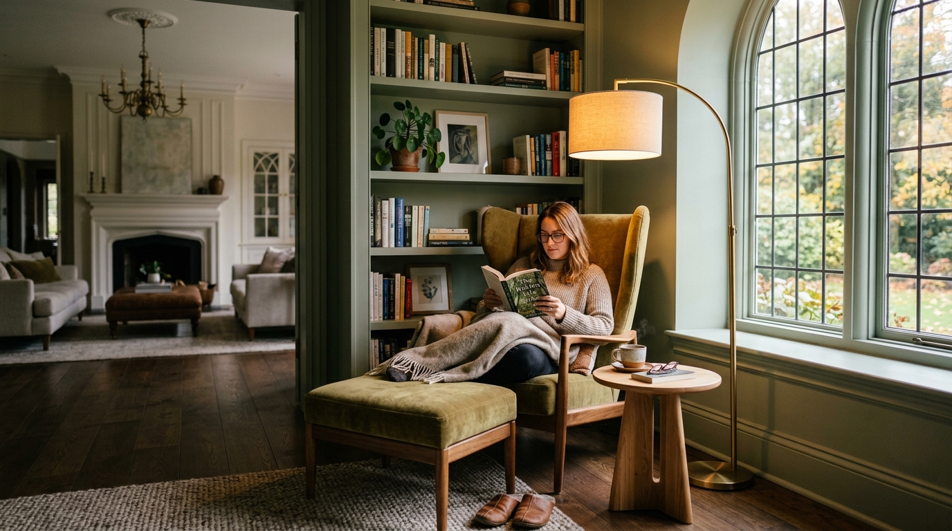 Cozy Reading Nook Corner Extension